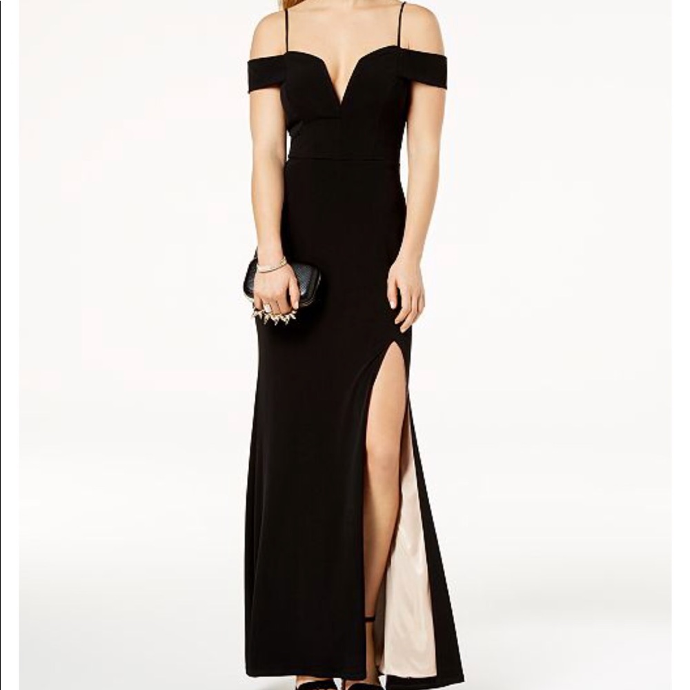 Black Juniors Gown | Macy’s